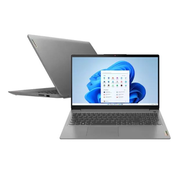 Notebook Lenovo Ideapad 3i Intel Celeron 4GB 128GB - SSD 15,6" Windows 11 + Office 365 82BU0008BR
