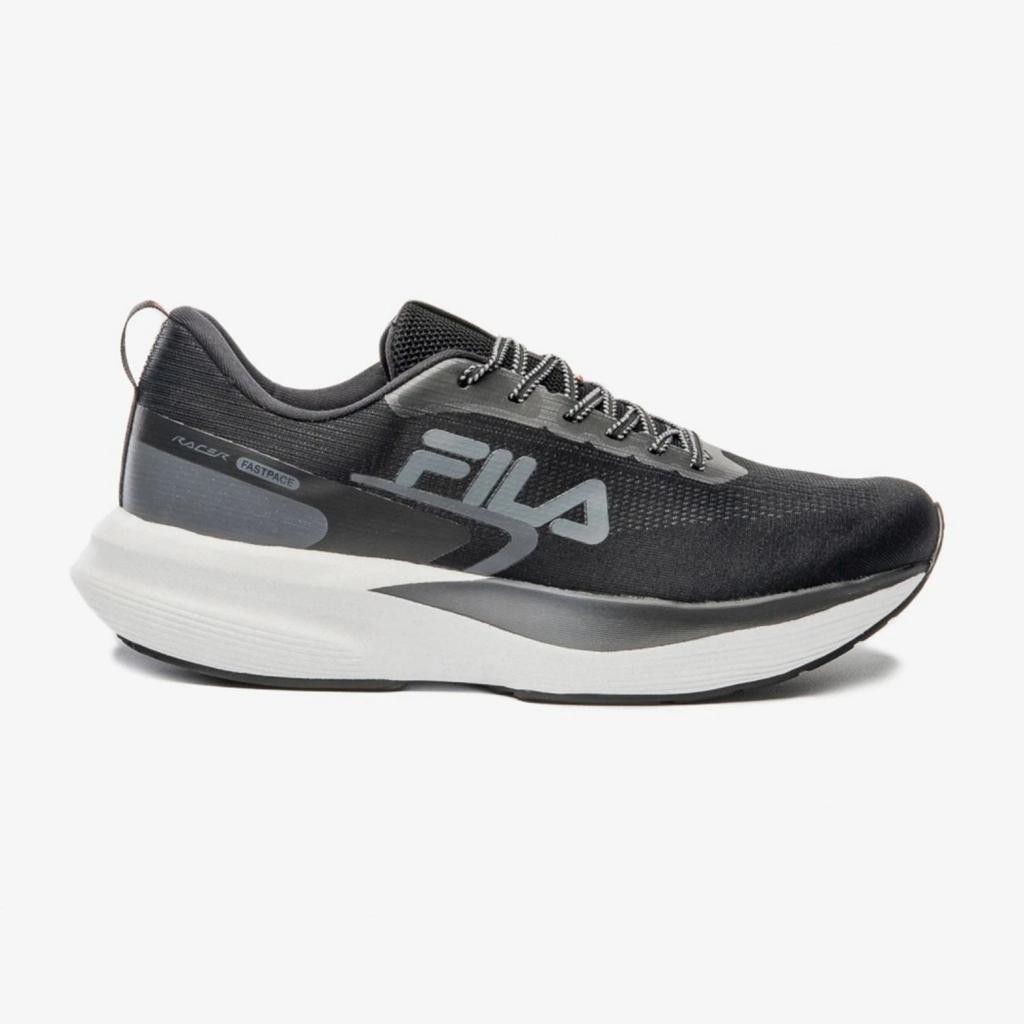 Tenis Fila Masculino Racer Fastpace Ultrafoam Ever Grip Leve Preto