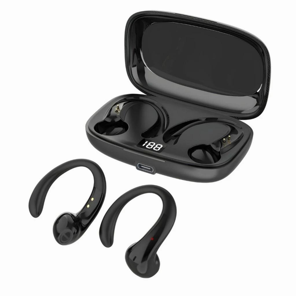 OWS-15 Fones De Ouvido Sem Fio Bluetooth Fone Com Microfones Alta Fidelidade Som Estéreo